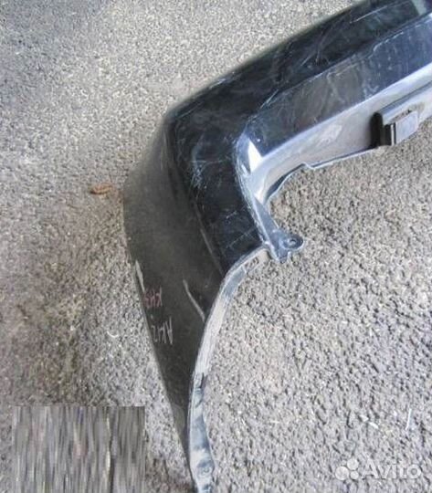 Бампер задний Nissan March AK12 черный