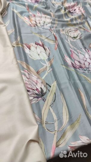 Комплект постельного белья, евро, макосатин