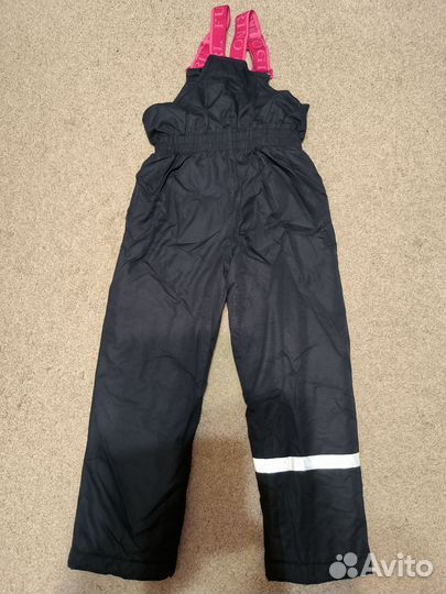 Полукомбинезон зимний для девочки р. 122й