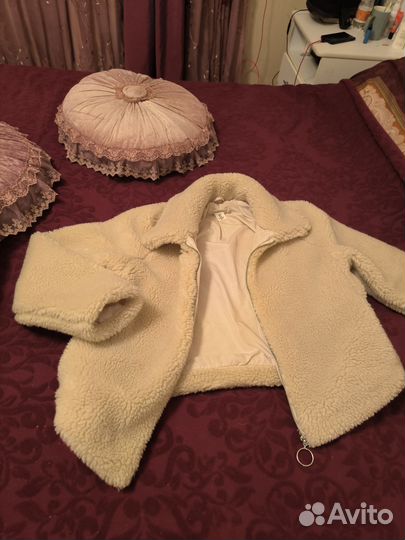 Куртка тедди женская 50