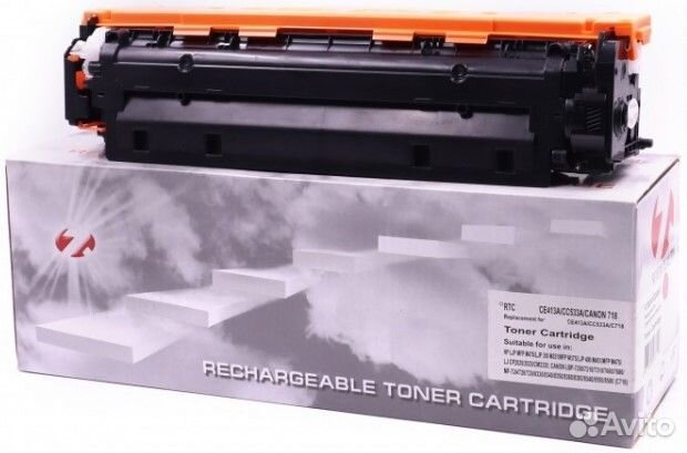 CE413A/CC533A/Cartridge718M 7Q Совместимый тонер-к
