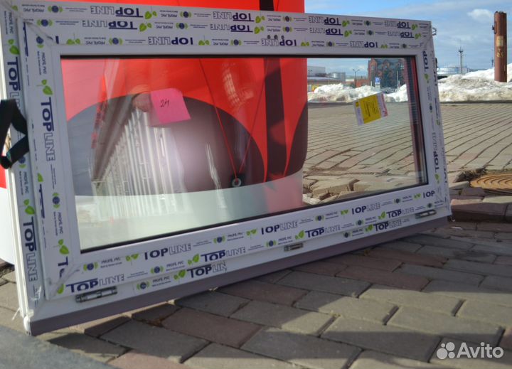 Пластиковые окна 1300х600 мм