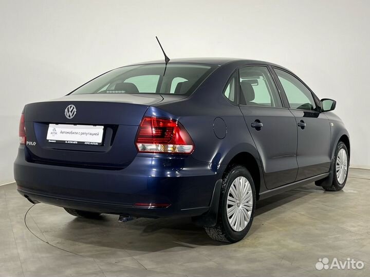 Volkswagen Polo 1.6 AT, 2016, 88 000 км