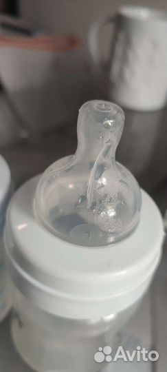 Бутылочка avent 125 мл и Dr Brown's антиколик