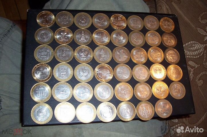 Набор монет гвс 57,бим-100 видов-мешковые
