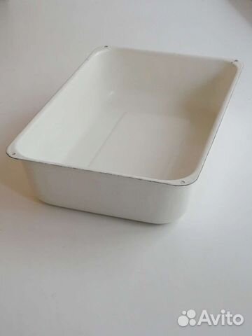 Лоток эмалированный для холодца