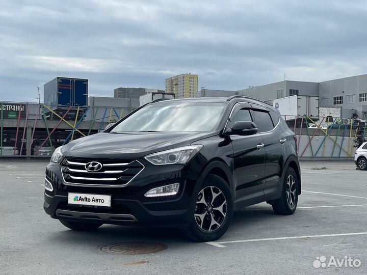 Hyundai Santa Fe 2.2 AT, 2014, 186 000 км