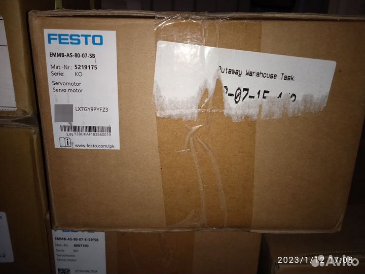 Сервомоторы festo