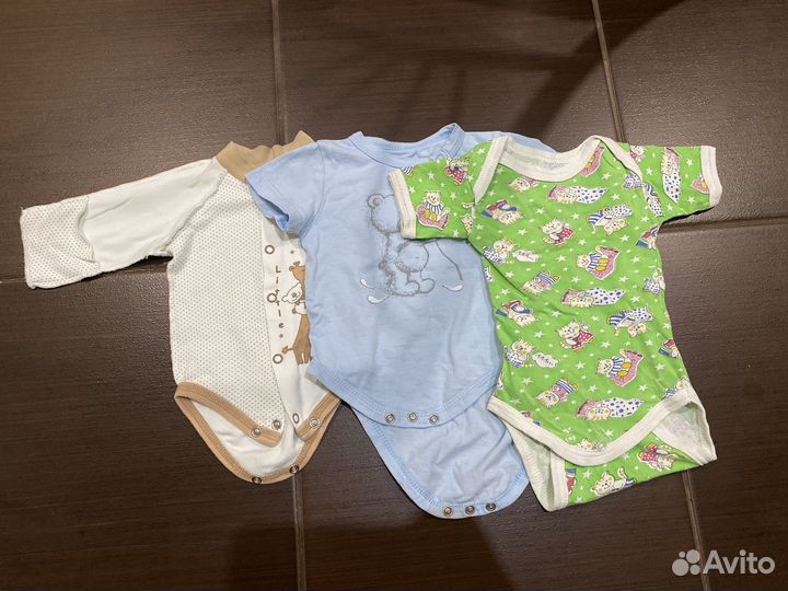 Пакет вещей на мальчика от 0 до 6 месяцев