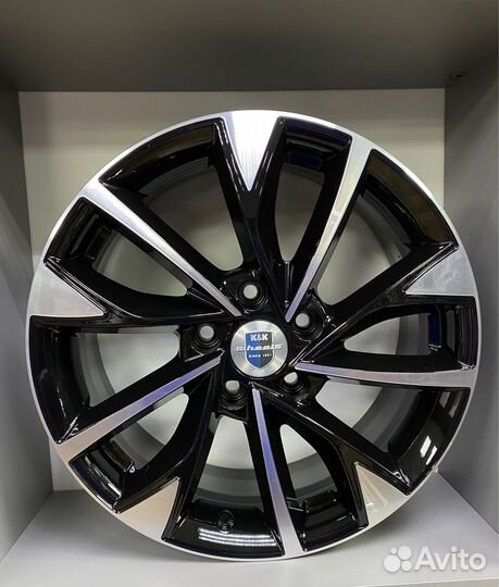 K&K 7x17/5x108 ET35 D67,1 Роквуд (кс900) Алмаз чер