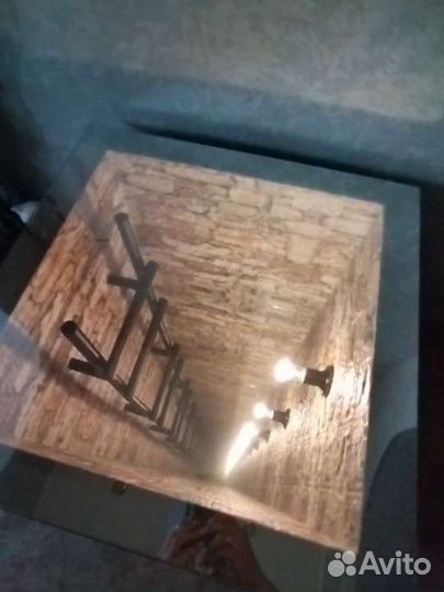 Стол журнальный лофт