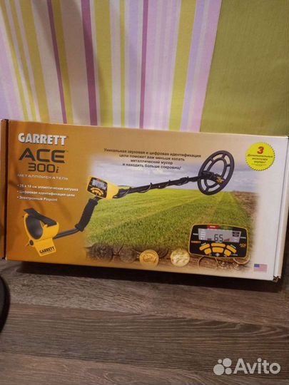 Металлоискатель garrett ace 300i