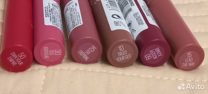 Maybelline super stay помада