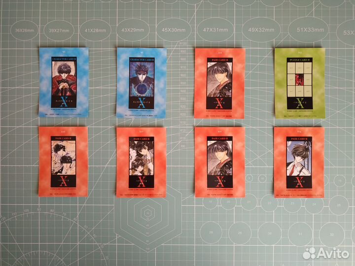 Коллекционные карточки Clamp X