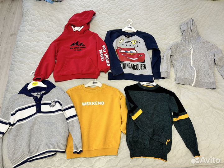 Детские вещи пакетом от 110-128