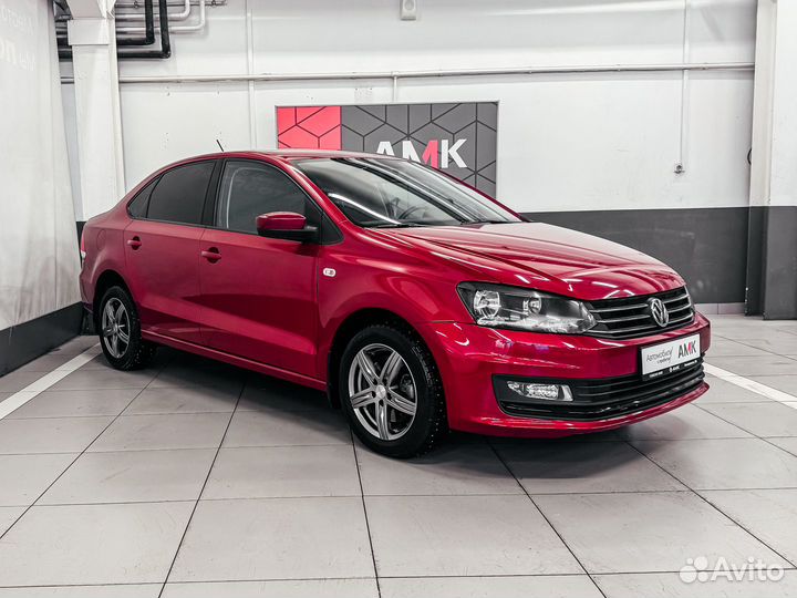 Volkswagen Polo 1.6 AT, 2017, 40 300 км