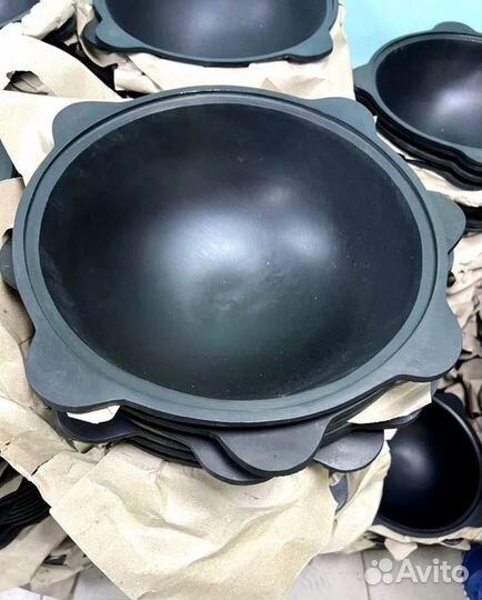 Казан чугунный узбекский 8л