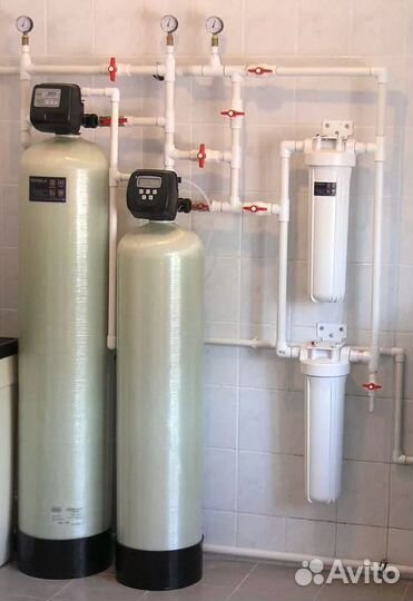 Фильтрация воды из скважины/Аэрационная колонна