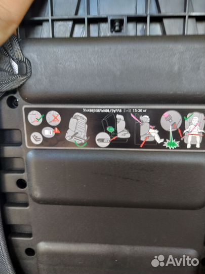 Детское автокресло 15 до 36 кг