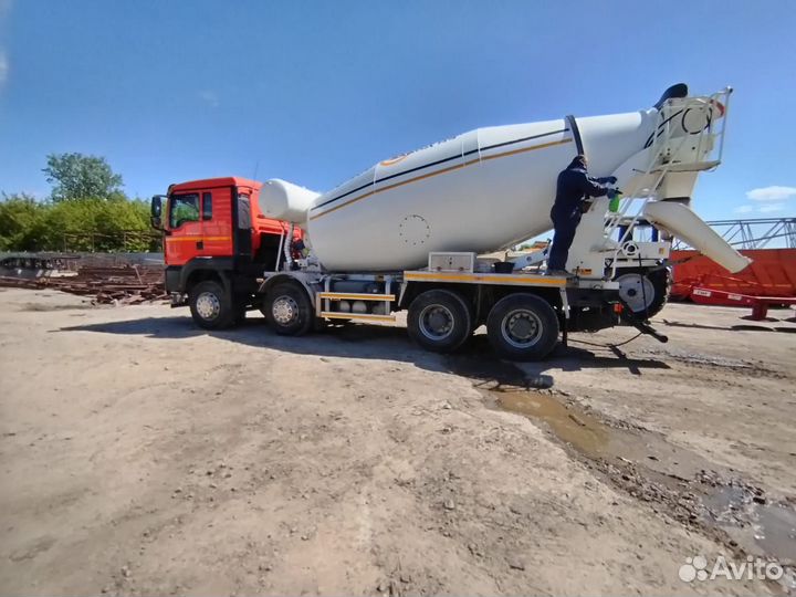 Автобетоносмеситель SITRAK C7H 8×4, 2023