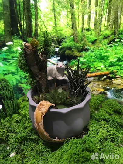 Уникальная цветочная композиция