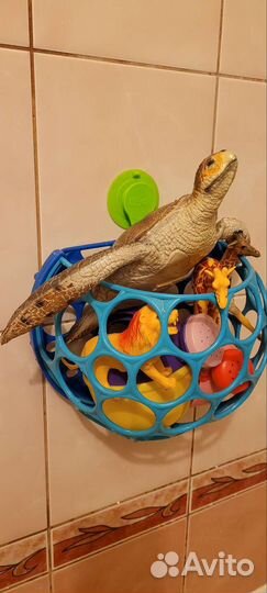 Корзинка для игрушек в ванную
