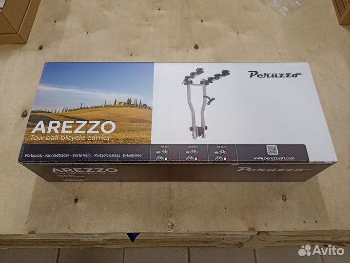 Крепление велосипеда на фаркоп Peruzzo Arezzo 4