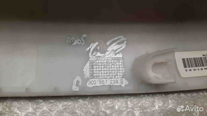 Обшивка передней стойки правая Volkswagen Passat B