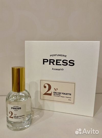 Туалетная вода press gurwitz perfumerie N2