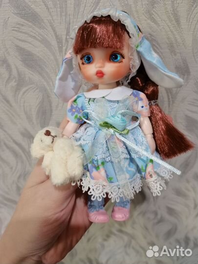 Шарнирная кукла 16 см ооак бжд баболи