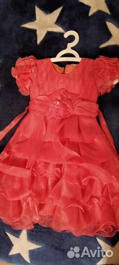 Платье на девочку 4-5 лет