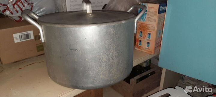 Кастрюля алюминиевая