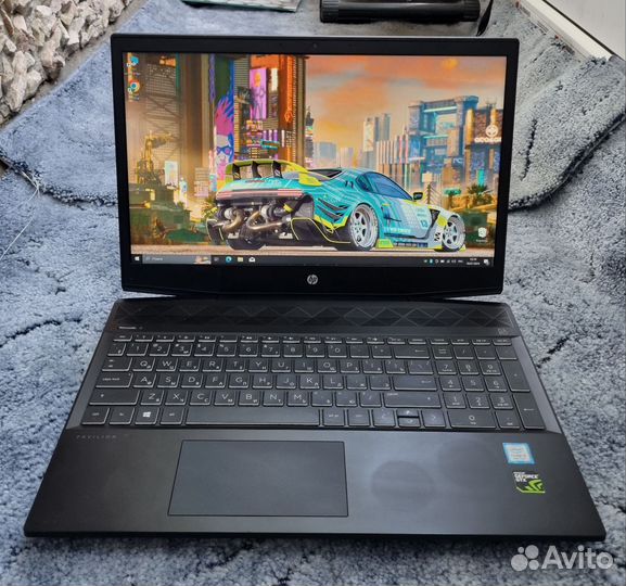 Игровой ноутбук HP i5/GTX1050/8/SSD+HDD