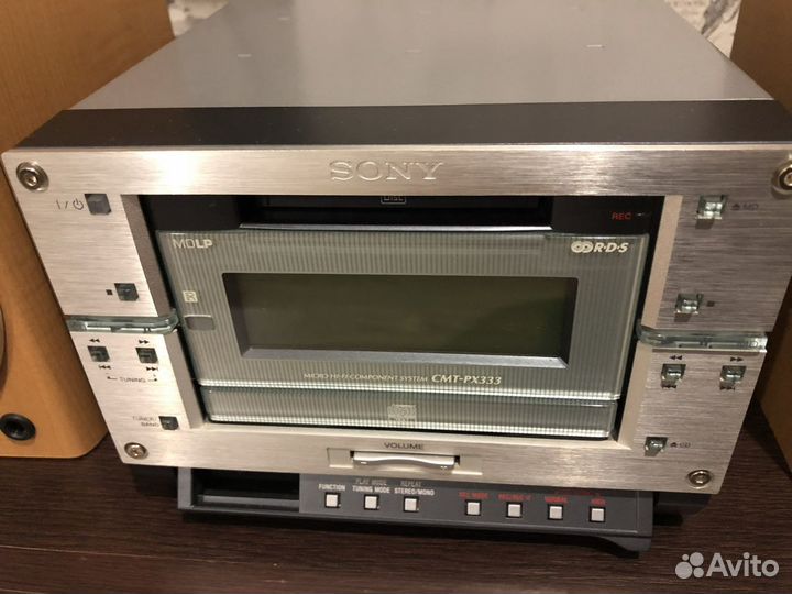 Музыкальный центр Sony cmt-px333 с MD и CD диском