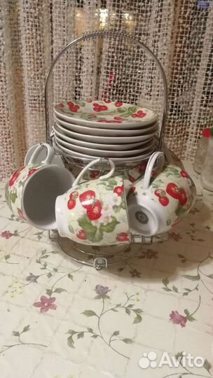 Чайный набор на подставке