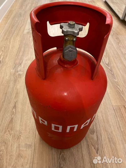 Газовый баллон 12л с плиткой гефест туристик