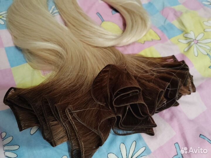 Волосы для ленточного наращивания