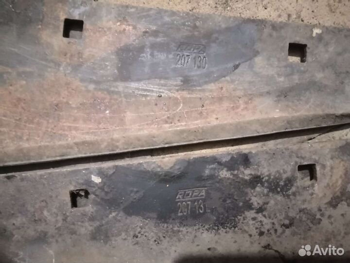 Лемех капача ропа