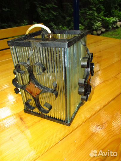 Светильник подвес СССР винтаж под ковку