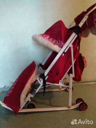 Санки-коляска