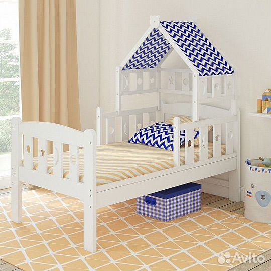 Кровать подростковая с бортиком