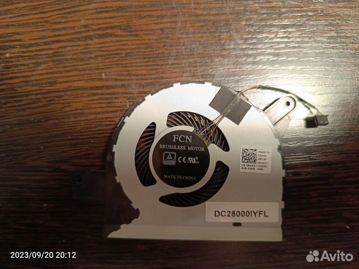 Кулер (вентилятор) для ноутбуков Dell 5580, 5590