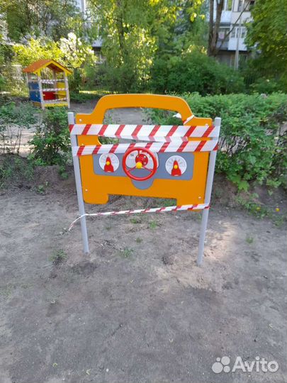 Монтаж детских площадок