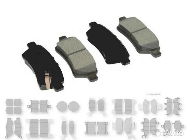 Колодки Nissan Navara (D40M), Pathfinder (R51M)