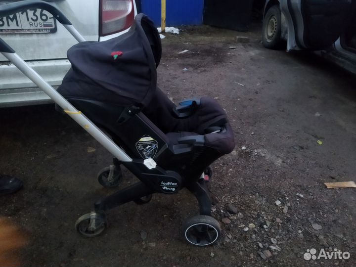 Коляска автолюлька foofoo