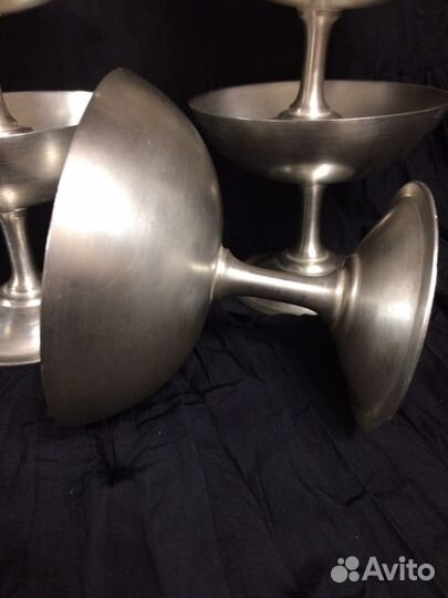 Креманки мельхиор Кольчугино СССР