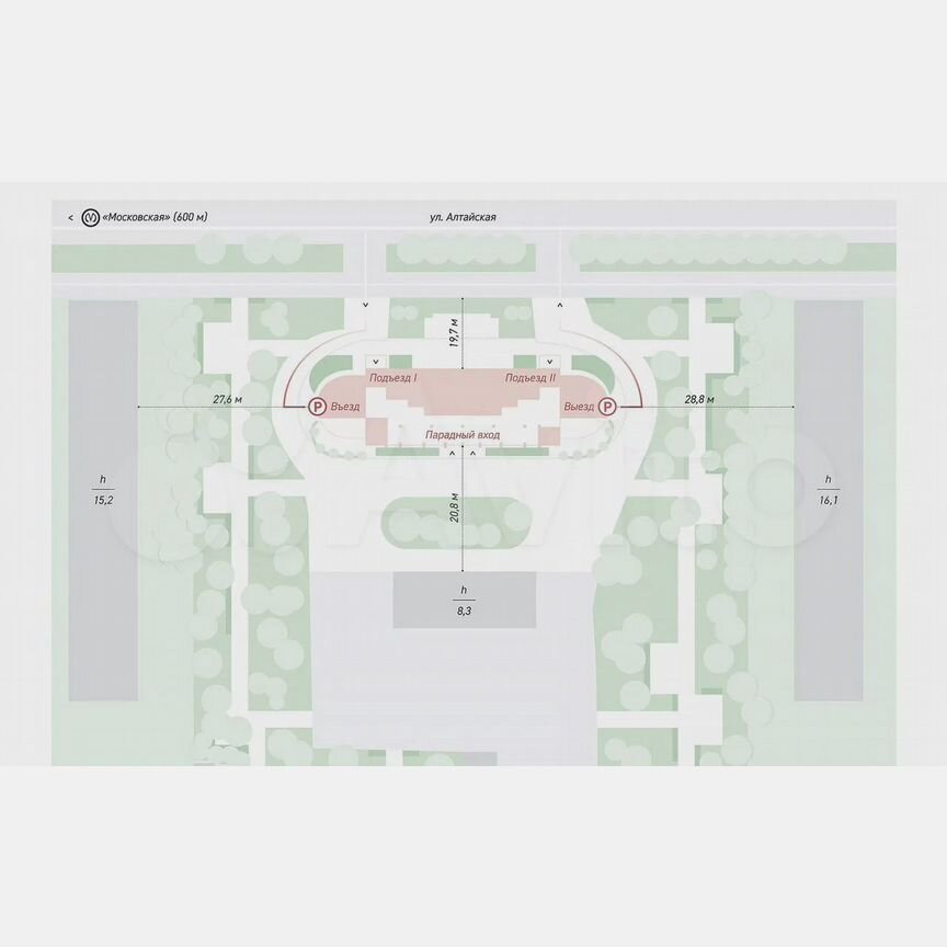 1-к. квартира, 34,3 м², 9/25 эт.
