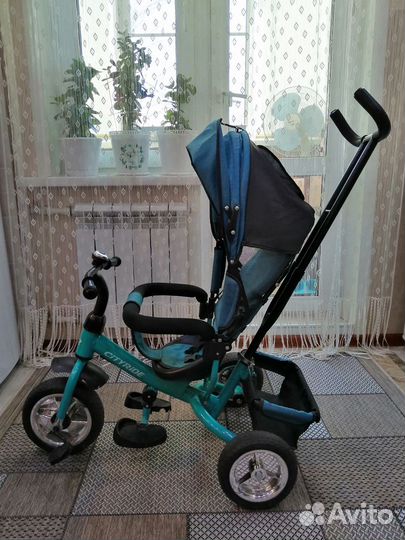 Детский трехколесный велосипед Cityride, бу