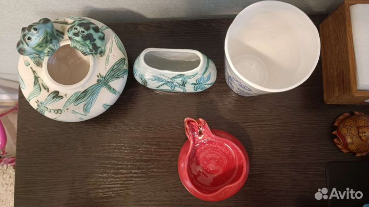 Керамические вазочки ручная работа