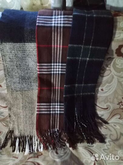 Мужской шарфы и шапки